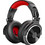 OneOdio Pro10 Ενσύρματα & Ασύρματα Bluetooth Ακουστικά DJ Over Ear Μαύρα Κόκκινα