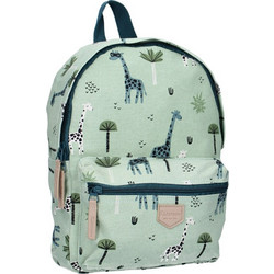 Kidzroom Jungle Σχολική Τσάντα Πλάτης Δημοτικού Πράσινη Mint 030-0985