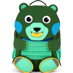 Affenzahn Creative Bear Σχολική Τσάντα Πλάτης Νηπιαγωγείου Πράσινη AFZ-01147-20070-10