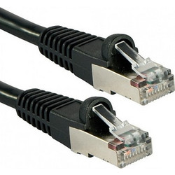 Lindy S/FTP Cat.6a Καλώδιο Δικτύου Ethernet 10m Black 47183
