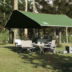 vidaXL Σκίαστρο Παραλίας Πράσινο 420x440cm 94676