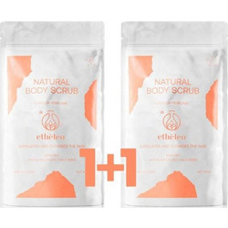 Etheleo Cocoa Natural Scrub Σώματος 2x300gr