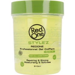 Red One Style'z Olive Oil Gel Μαλλιών για Λάμψη Δυνατό Κράτημα 910ml
