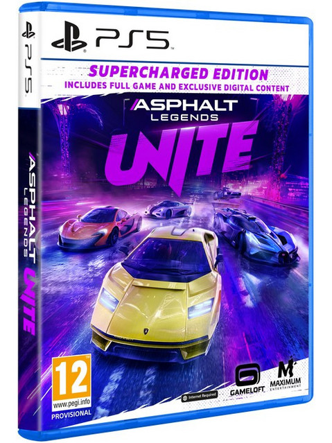 Asphalt Legends Unite Supercharged Edition PS5
