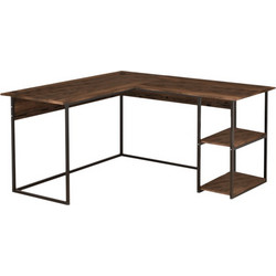 Megapap Delta Γωνιακό Γραφείο από Μασίφ Ξύλο 147.8x140x73.8cm GP041-0078,1