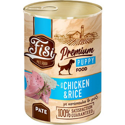 FISI Premium Puppy Pate with Chicken & Rice 400gr
