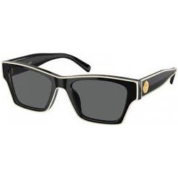 Tory Burch TY7207U 200487 Γυναικεία Γυαλιά Ηλίου Πεταλούδα Κοκάλινα Μαύρα με Μαύρο Polarized Φακό