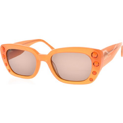 Lancel LA91015 C02 Γυναικεία Γυαλιά Ηλίου Πεταλούδα Κοκάλινα Πορτοκαλί με Διαφανές Polarized Φακό
