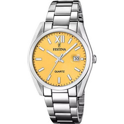 Festina Ανδρικό Ρολόι με Ασημί Μεταλλικό Μπρασελέ F20683/8