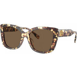 Tory Burch 7198U 199573 Γυναικεία Γυαλιά Ηλίου Πεταλούδα Κοκάλινα Ταρταρούγα με Καφέ Polarized Φακό