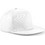 Beechfield Ανδρικό Καπέλο Jockey Snapback Υφασμάτινο Λευκό B610C