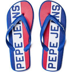 Pepe Jeans Whale Timy Ανδρικές Σαγιονάρες Royal Blue PMS70104-541