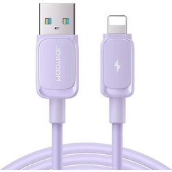Joyroom S-AL012A14 USB-A to Lightning Cable 1.2m Purple 6956116748197