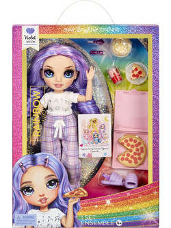 MGA Entertainment Rainbow High PJ Party Violet Willow