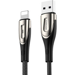 Joyroom S-M411 Braided USB-A to Lightning Cable 1.2m Black 6956116798840