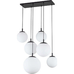 TK Lighting Esme 4793 Κρεμαστό Φωτιστικό Οροφής Πολύφωτο Μαύρο