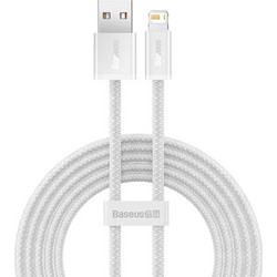 Baseus Dynamic Braided USB-A to Lightning Cable 1m White CALD000402