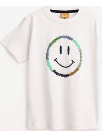 Funky Παιδικό T-Shirt Κοντομάνικο Λευκό 124-305118-1