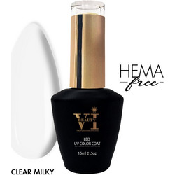 Mixcoco Clear Milky French Ημιμόνιμο Βερνίκι Νυχιών για Γαλλικό Μανικιούρ 15ml