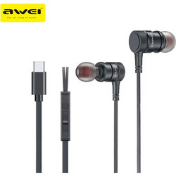 Awei PC-11T Handsfree In-Ear USB-C Black
