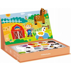 Tooky Toy Μαγνητικό Κουτί Φάρμα TK409