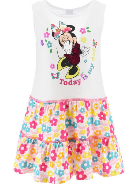 Minnie Mouse Παιδικό Φόρεμα Άσπρο EX1098