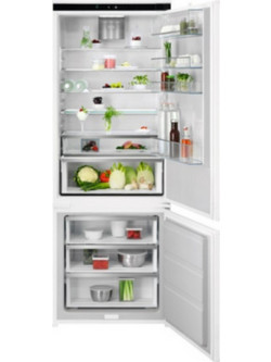AEG NSC7P751ES Εντοιχιζόμενος Ψυγειοκαταψύκτης 376lt No Frost Υ188xΠ69xΒ54.9cm Λευκός