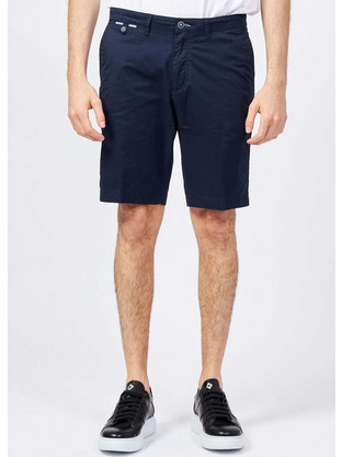 Bugatti Ανδρικό Σορτς Chino Navy Μπλε 4979-36440