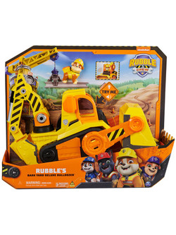 Spin Master Paw Patrol Rubble & Crew Bark Yard Deluxe Bulldozer 6068074