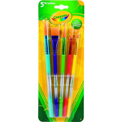 Crayola Σετ Πινέλα Ζωγραφικής 5τμχ 3007