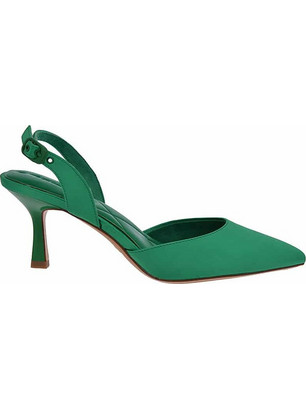 Tamaris Γόβες Suede Slingback με Λεπτό Χαμηλό Τακούνι Πράσινες 1-29609-38-700