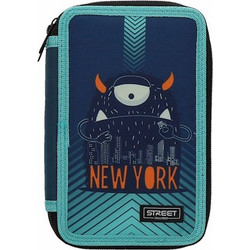 Street York Κασετίνα Γεμάτη με 3 Θήκες Navy Μπλε 157531027