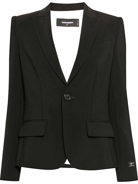 Dsquared2 Γυναικείο Σακάκι Μακρύ Μαύρο S75BN0891S60567-900