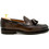 Berwick Ανδρικά Μοκασίνια Loafers Δερμάτινα Καφέ 4340