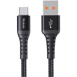 Mcdodo CA-2270 Braided USB-A to USB-C 0.2m Black 6921002622707