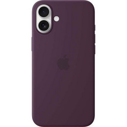 Apple Silicone MagSafe Back Cover Plum (iPhone 16 Plus)