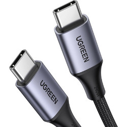 Ugreen US535 Braided USB-C to USB-C 240W 2m Black Grey 6957303894406