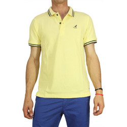 Kangol Ανδρική Μπλούζα Polo Κοντομάνικη Κίτρινη 707656-YE