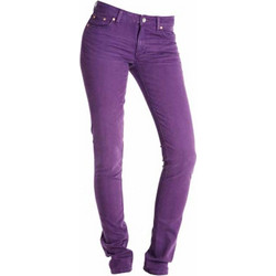 WeSC Mandy Γυναικείο Τζιν Παντελόνι Slim Εφαρμογή Μωβ 141WE-00303