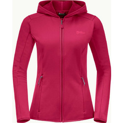 Jack Wolfskin Baiselberg Αθλητικό Γυναικείο Μπουφάν Softshell Μακρύ Φούξια 1710771-2160