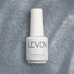 Leven G022 Glowing Waves Glitter Ημιμόνιμο Βερνίκι Νυχιών 15ml