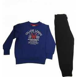 Target Παιδικό Σετ Φόρμας Μαύρο Royal Blue B5-14200-107
