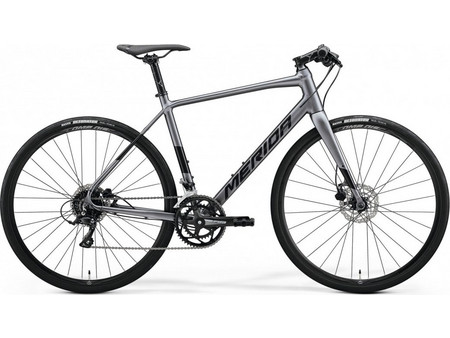 Merida Speeder 200 Ποδήλατο Δρόμου 28" Αλουμινίου με 18 Ταχύτητες και Δισκόφρενα Ασημί