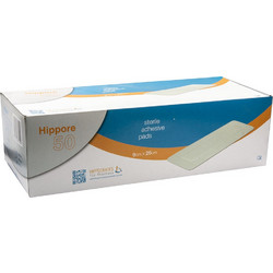 Hippocrates Topmedical Hippore Αποστειρωμένα Αυτοκόλλητα Επιθέματα 9x25cm 50τμχ