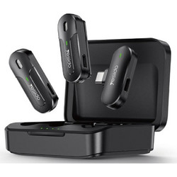 Yesido KR17 Σετ 2 Μικρόφωνα Πέτου USB-C