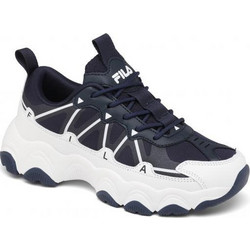 Fila Memory Space 2 Lace Παιδικά Sneakers Λευκά Navy Μπλε 3YF43011-210