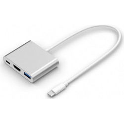 Powertech CAB-UC004 USB-C Docking Station με HDMI