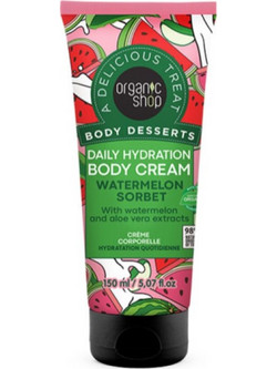 Natura Siberica Organic Shop Watermelon Sorbet Ενυδατική Κρέμα Σώματος 150ml
