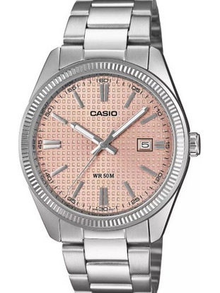 Casio Ανδρικό Ρολόι με Ασημί Μεταλλικό Μπρασελέ MTP-1302PE-4AVEF