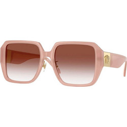 Versace VE4472D 5394VO Γυναικεία Γυαλιά Ηλίου Τετράγωνα Κοκάλινα Ροζ με Καφέ Degradee Φακό